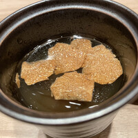 焼肉うしごろ 新宿三丁目店 - 秋トリュフと和牛のコンソメ