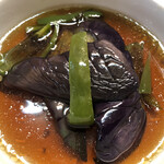 おふくろ亭 - 2021/10/10
      ホル鍋 ニンニク 400円
      揚げだしなす 100円
      フライ3品 100円 コロッケ、チクワ、黒はんぺん