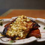 日本料理 幸庵 - カマスとフォアグラの漬け焼きアップ