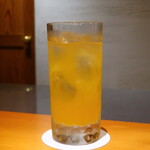 日本料理 幸庵 - 松浦にごり梅酒ソーダ割り