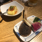 炭焼きジュッコ シマウマ酒店 - お通し２種（二人分）