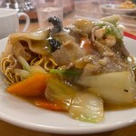 南海飯店 - かたい焼ソバ