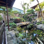 タカラ湯 - この縁側の角に石原さとみさん座ってた。