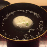 道人 - 胡麻豆腐のお椀