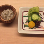 道人 - じゃことお漬物