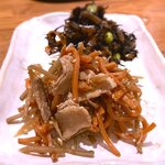 さくら本店 - 肉入りきんぴら＋五目ひじき　2021.10.4