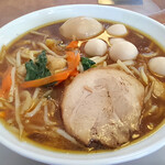 麺カフェ ひまわり - モヤシラーメン