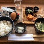 カフェ カンナ - 1日10食限定の朝食、¥900-