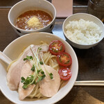 濃厚つけ麺茜堂 - トマトつけ麺 ライス