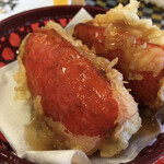 元気寿司 - パプリカのマグロ詰め揚げ