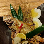 菜な 春吉店 - 赤むつの塩焼き　3200円