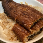 嵐山たなか - うな丼にしました