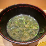 鮨 さいとう - 味噌汁