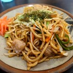餃子菜館 大八 - 太麺焼きそば(¥720)