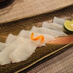 禅紫 - カワハギ薄造りの肝ポン酢