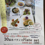 レストラン アオヤマ - 30品目パランスプレートセット
