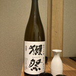 大衆個室酒場 だるま - ＊ 獺祭 三割九分　1,490円