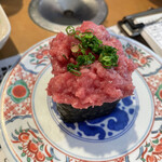 廻鮮寿司 塩釜港 - ネギトロとも違うやつ(笑)