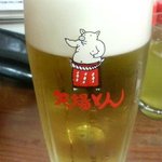 名古屋名物 みそかつ 矢場とん - ビール