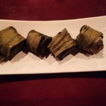 中国厨房ジャーチャン - トロトロ豚角煮の蓮の葉包み蒸し