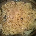 海人 中央本店 - モツ鍋の〆のちゃんぽん☆