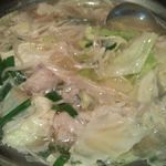 海人 中央本店 - 塩モツ鍋☆