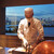 日本料理 「さくら」  - 車海老に包丁を入れる瞬間