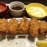 Resutoran Shirokujichuu - 牡蠣フライ定食