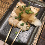 Dashi Dare Yakitori Oden Watanabe Juuhachiban - 豚バラおろしポン酢