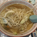 おっちゃんラーメン居酒屋 - 横浜タンメン ¥850 中太麺