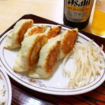 高千穂 - 浜松以外でもやしが添えられるのは珍しいと思う。酢醤油につけると、良い箸休めに