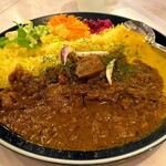 カリ～ アンド スパイスバル カリ～ビト - チキンカリー②