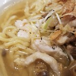 中華ノ麺 シンフウ - 親鶏チャーシュー麺（塩） 