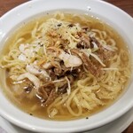 中華ノ麺 シンフウ - 親鶏チャーシュー麺（塩） 