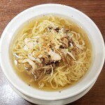 中華ノ麺 シンフウ - 親鶏チャーシュー麺（塩） 