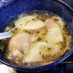 塩そば専門店 桑ばら - 塩雲呑つけそば