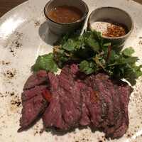 Longrain Tokyo - クライングタイガー 牛ハラミ ホット＆サワーソース(+1,100円)