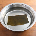 Hidaka kelp soup stock