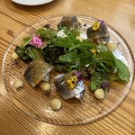 kitchen俊貴 - 秋刀魚のカルパッチョ