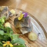 kitchen俊貴 - 秋刀魚のカルパッチョ