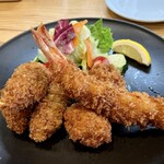 kitchen俊貴 - 盛り合わせフライ