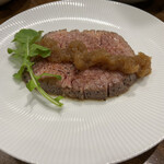 創作麺工房 鳴龍 - 炙り焼きチャーシュー(オニオンソース）600円