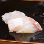 日本橋蛎殻町 すぎた - 北海道利尻産の平目