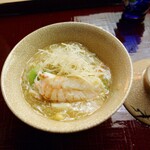 懐石料理 桝田 - 茄子の蟹あんかけ