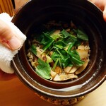 懐石料理 桝田 - 松茸ご飯