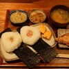 家庭料理 ひまわり - おむすび定食(800円)
