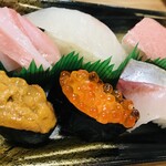 築地 中島水産 - 料理写真:「特上にぎり鮨」（6貫）980円