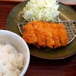 かつ庵 - 熟成ロースカツ定食（80g）