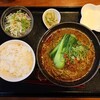 中華菜館 水晶 - 黒胡麻担々麺セット(780円)
麺大盛り+160円