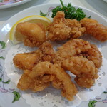 餃子の王将 - タコの唐揚げ